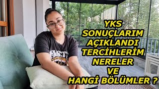 YKS SINAV SONUÇLARIM AÇIKLANDI TERCİHLERİMİ BELİRLEDİM ÇOK ŞAŞIRACAKSINIZ [upl. by Keiko262]