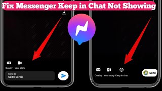 Messenger Keep in Chat New Feature  How to Fix Messenger Keep in Chat Option Not Showing Problem [upl. by Diannne750]