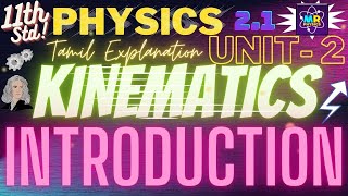 Kinematics Introduction 11thphysics motioninastraightlineclass11 physicsconcept physics [upl. by Tedda]