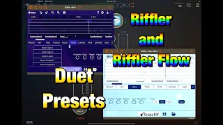 Riffler amp Riffler Flow  Updated  How to Use Duet Presets amp Endless Mode  Tutorial for the iPad [upl. by Treve]