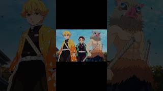 Demon slayer edit demonslayer kny anime foryou edit tanjiro zenitsu inoske fyp short [upl. by Noryd409]