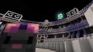 little rat in big minecraft event  Makeship Mayhem Block Battle [upl. by Yanrahc]