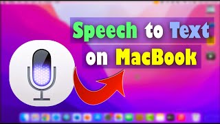 How to Enable amp Use Voice Typing in MacBook  Dictation [upl. by Aihsia]