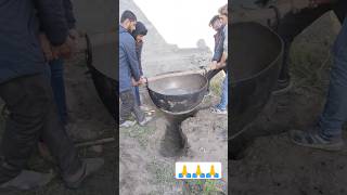 😱💪quotThe Epic Moment of Lifting a Giant Pot ont the Stovequot🙏💪💪 youtubeshorts viralvideo trending [upl. by Averyl760]