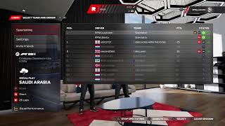 RPM Esports F1Season 8 championship div Round 14 Saudi Arabia final race [upl. by Munsey]