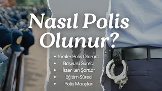 Polis Nasıl Olunur 2024 Lisans  Önlisans Polislik Atama Puanı [upl. by Norval]