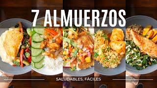 UNA SEMANA DE ALMUERZOS SALUDABLES  Michela Perleche [upl. by Eadmund]