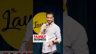 Family Business  Crowd Work Stand Up Comedy By Vikas Kush Sharma shorts standupcomedy [upl. by Yung]