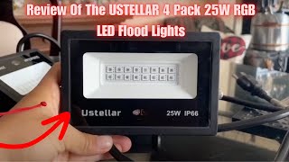 USTELLAR 25W RGB LIGHTS FOR VIDEOGRAPHY BUDGET SET [upl. by Irrehc]