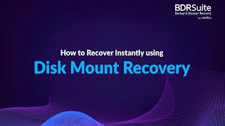 How to recover instantly using Disk Mount Recovery [upl. by Cherey]