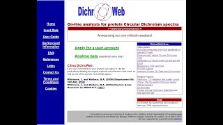 Analysing Protein CD Data using Dichroweb [upl. by Bohlen]