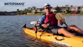 Watersnake Universal Electric Motor Mount for Kayaks and Canoes [upl. by Anoj]