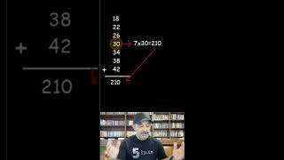 03 Zihinden İşlem Eşit Aralıklarla İlerleyen Sayıların Toplamı shorts maths pratikmatematik [upl. by Luckett]