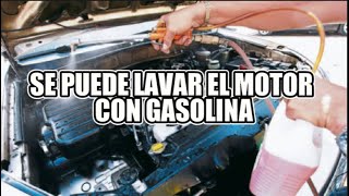 🚀se puede LAVAR el MOTOR con GASOLINA🚀 [upl. by Michi345]