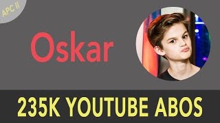 OSKAR 235000 YouTube Abos  mit 14 Jahren  APC II [upl. by Mundy478]