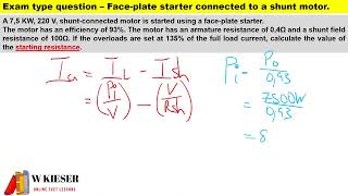 Exam type question  N4 Electrotechnics [upl. by Gilus114]