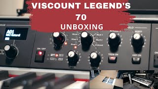 VISCOUNT LEGEND 70s Compact UNBOXING [upl. by Luht]