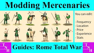 Modding Mercenaries  Game Guides  Rome Total War [upl. by Reisch330]