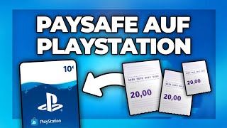 Paysafecard auf PS4  PS5 einlösen amp in Playstation Guthaben umwandeln  Tutorial [upl. by Agni]