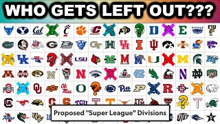 Your Guide to the 70 Team College Football Super League [upl. by Oiragelo289]