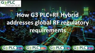 How G3 ALLIANCERF Hybrid addresses global RF regulatory requirements 1 [upl. by Aicram]