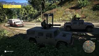 Ghost Recon® Wildlandsside mission tagging medical van for rebels [upl. by Bozovich113]