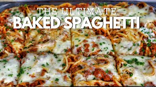 Ultimate Baked Spaghetti Recipe [upl. by Leavelle]