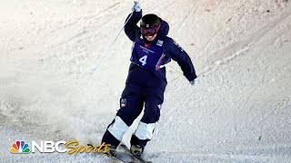 Olivia Giaccio lands historic cork 1080 in American 12 finish at Deer Valley moguls  NBC Sports [upl. by Aubry6]