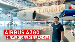 Inside Emirates A380 Service Center  How Did They Bring an A380 Back to Life [upl. by Araldo355]