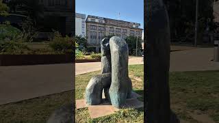 MULHOUSE tribute statue outside Train Station [upl. by Parnas23]