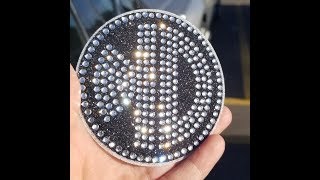 RHINESTONE DECALS MADE WITH CRICUT [upl. by Garihc181]