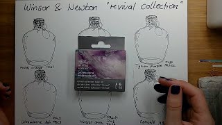 Winsor amp Newton Revival collection tube set deutsch [upl. by Imij]