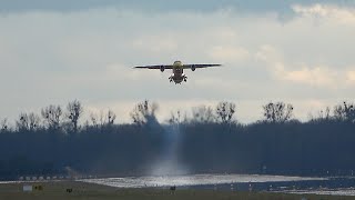 ADAC Dornier Fairchild  328300 Jet  Rocket Take off [upl. by Heydon197]