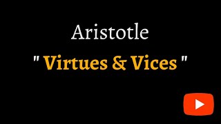 quotVirtues amp Vicesquot of Aristotle spoken reconstructed ancient Greek [upl. by Orton]