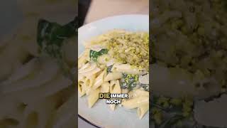 🌿 Schnelle Pasta mit Spinat und Pistazien  Ein Gaumenschmaus in Minuten [upl. by Kennith]