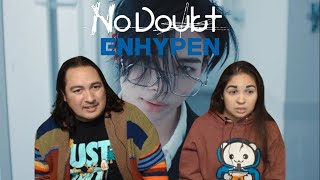 Siblings React  ENHYPEN 엔하이픈 No Doubt Official MV [upl. by Odlanyer]