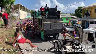 Nevis Culturama 50th Street Parade 2024 NewVisionStudio [upl. by Assylem]