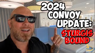 Sturgis Motorcycle Rally Bound 2024 Convoy Update [upl. by Adnaloj527]