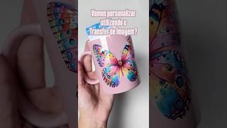 Vamos personalizar uma caneca utilizando o transfer de imagem da Litoarte [upl. by Nellek]