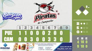 Pericos de Puebla vs Piratas de Campeche [upl. by Aihsetal]