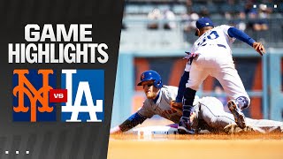 Mets vs Dodgers Game Highlights 42124  MLB Highlights [upl. by Welby]