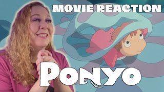 WHAT A CUTE MOVIE Ponyo Movie Reaction [upl. by Ignatia]