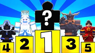 The Top 5 Kits In ROBLOX Bedwars [upl. by Ekeiram]