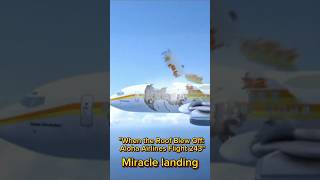 The Miracle Landing of Aloha Flight 243 A True Storyquotaviationhistory airdisaster alohaflight243 [upl. by Aicined]