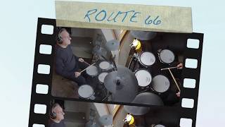 ROUTE 66 DRUM COVER [upl. by Ecnaled]