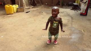 Meet Baby Prince  Dancing I Love You Africa  Masaka Kids Africana [upl. by Assir563]