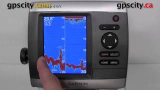 Garmin GPSMap 4xx and 5xx Marine Sounder Screen Overview with GPS City [upl. by Guimond791]