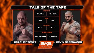 BKB 33 Bradley Scott vs Kevin Greenwood [upl. by Merrel]