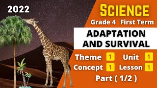 SCIENCE  Grade 4  Adaptation and Survival 1  Unit 1  Concept 1  Lesson 1 [upl. by Houser]