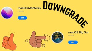 How to Downgrade MacOS Monterey to Big Sur  2022 in just 3 MIN Step Wise [upl. by Otiragram209]